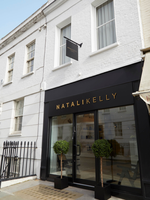 The Natali Kelly clinic facade in London